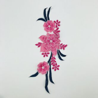 Patchdiy Applique Water Oplosbare Borduurwerk Kostuum Decoratie Dimensionale Kleurrijke Decals Applique Accessoires 1