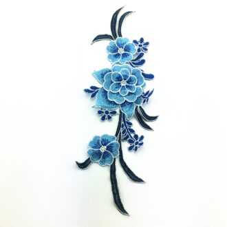 Patchdiy Applique Water Oplosbare Borduurwerk Kostuum Decoratie Dimensionale Kleurrijke Decals Applique Accessoires 8