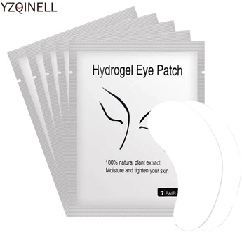 Patches for Eyelash Building Lint Free Under Eye Pads Eyelash Extension Tools for Lash Grafting 10/50/100Pairs/Lot YZQINELL