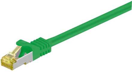 Patchkabel RJ-45 Cat.6a S/FTP (PIMF), met Cat.7 Groen