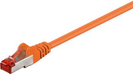 Patchkabel RJ-45 S/FTP met Cat.6 Oranje