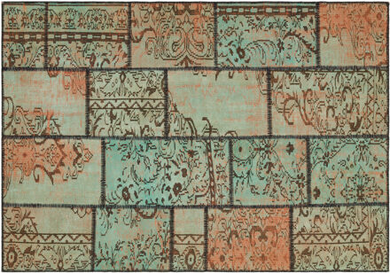 patchwork vloerkleed diverse kleuren nr.35453 233cm x 162cm Groen#00FF00