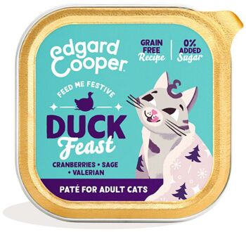 Paté Feestelijk - Kattenvoer - Eend - 85 gram