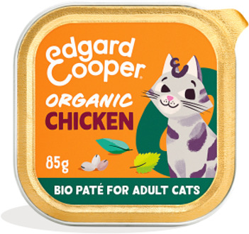 Paté Organisch - Kattenvoer - Kip - 85 gram