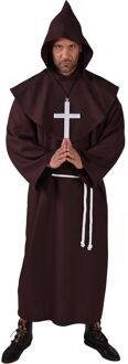 Pater kostuum luxe bruin Bruin - Kastanje