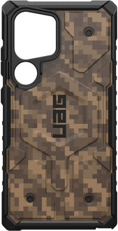 Pathfinder Backcover Magnet voor de Samsung Galaxy S24 Ultra - Camo Dark Earth Meerkleurig