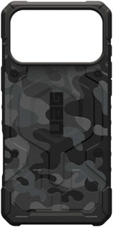 Pathfinder Backcover MagSafe voor de Apple iPhone 17 Pro Max - Midnight Camo Zwart