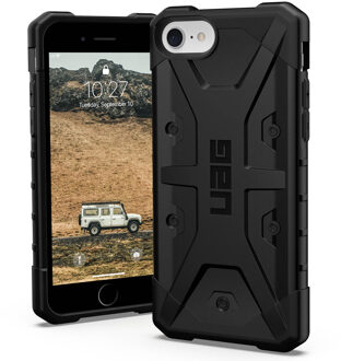 Pathfinder Backcover voor de iPhone SE (2022 / 2020) / 8 / 7 / 6(s) - Zwart - 4.7