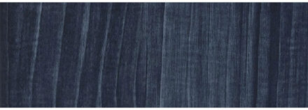 Patifix Decoratie plakfolie houtnerf look - 5x - zilver/zwart - 45 cm x 2 meter - zelfklevend