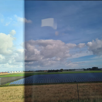 Patifix Raamfolie zonwerend - 5x rollen - transparant/zwart - 50 cm x 2 meter - zelfklevend - Glasfolie