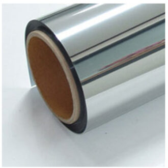 Patifix Raamfolie - zonwerend - transparant/zilver - 50 cm x 200 cm - zelfklevend