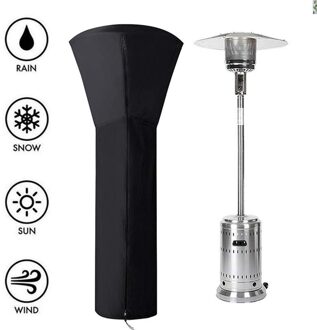 Patio Heater Cover Standup Outdoor Ronde Heater Covers Waterdicht Met Rits Oxford Stoffen Voor Buiten Bescherming Covers #35