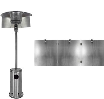 Patio Kachels Warmte Gericht Reflector Ronde Natuurlijke Patio Kachels Warmte Gericht Reflector Tuin Kachels Besparen Patio Kachels