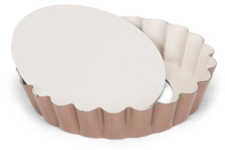 patisse mini quichevorm Ceramic Ø10cm roze