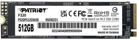 Patriot P320 512 GB SSD