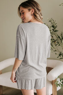 Patriottische Boog Loungewear Set Grijs