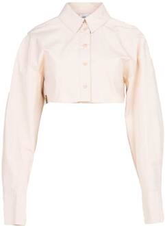 Patrizia Pepe Cropped poplin blouse Rosa  naturel - 34 (IT 40),36 (IT 42),38 (IT 44),40 (IT 46),