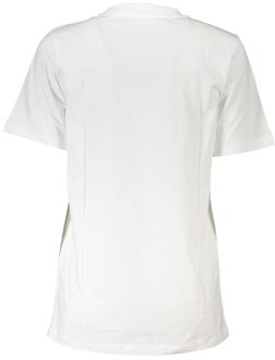 Patrizia Pepe Geborduurde Insectdetails T-shirt Wit - L
