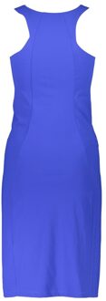 Patrizia Pepe Nekloze Sheath Jurk Middelblauw