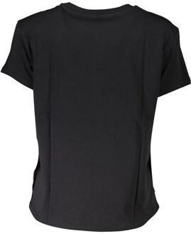 Patrizia Pepe Ontspannen Pas Korte Mouwen T-shirt Zwart - XS