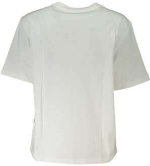 Patrizia Pepe Versierd Logo T-shirt Model Pa28359 Wit - XS