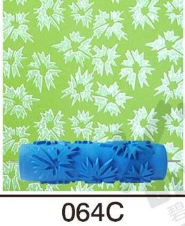 Patronen Wanddecoratie Verf 7 "Rubberen Roller Borstel Hoofd Zonder Behang Home Kamer Schilderen Machine Schilderen Gereedschap Muur 064C