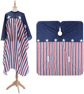 Patroon Kapsel Polyester Kapsalon Kapper Jas Kappers Schort Cut Lagen 03