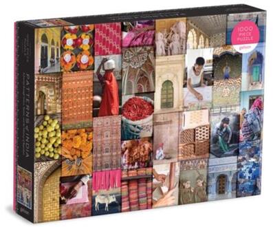 Patterns Of India: A Journey Through Colors, Textiles And The Vibrancy Of Rajasthan 1000 Piece Puzzle -  Galison (ISBN: 9780735368569)