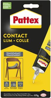 Pattex Contactlijm Transparant - 125 ml