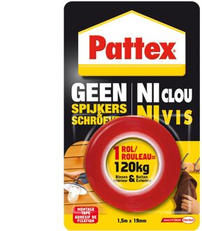 Pattex Plakband Pattex Supermontage 50kg binnen en buiten