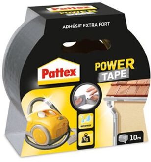 Pattex Power Tape - Waterbestendig - 10 Meter - 25% Korting - Grijs - 10 meter