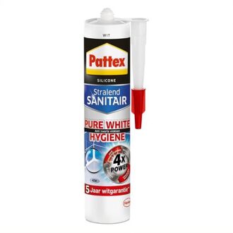 Pattex Pure White Hygiene Siliconekit - 300 ml