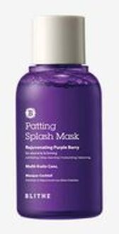 Patting Splash Mask Mini - 3 Types Rejuvenating Purple Berry