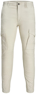 Paul Flake Linnen Akm 980 Cargo Broek Heren Beige - 36