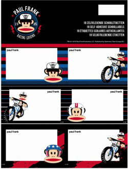 Paul Frank Etiketten Paul Frank 18 stuks