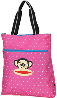 Paul Frank Shopper Roze Hartjes 27 liter