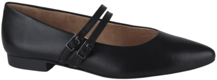 Paul Green 1022-007 dames ballerina's Zwart - 40