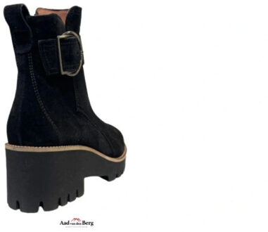 Paul Green Damesschoenen enkellaarsjes - maat 39,5 Zwart