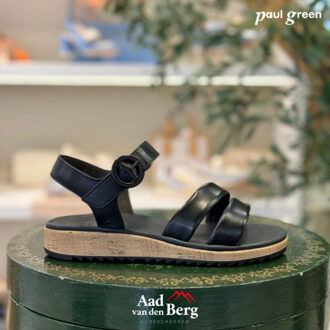 Paul Green Damesschoenen sandalen - maat 38 Zwart