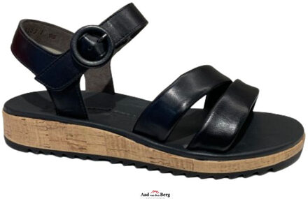 Paul Green Damesschoenen sandalen Zwart - 40,5