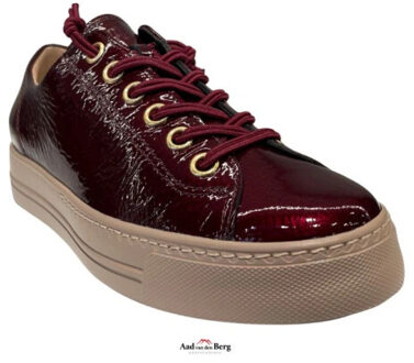 Paul Green Damesschoenen sneakers Bordeaux - 39,5