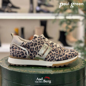 Paul Green Damesschoenen sneakers Bruin - 39