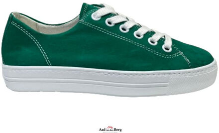 Paul Green Damesschoenen sneakers Groen - 37