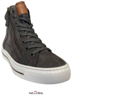 Paul Green Damesschoenen veterlaarsjes Grijs - 37,5