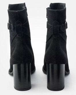 Paul Green Enkel laarsje hoge hak 8147 Zwart - 38