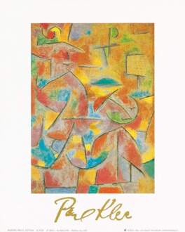 Paul Klee - Bimba E Zia, 1937 Kunstdruk 24x30cm