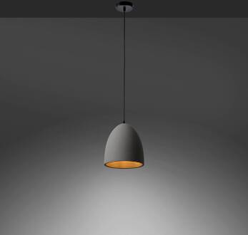 Paul Neuhaus Eton hanglamp, grijs, beton, Ø 21 cm, G9 betongrijs
