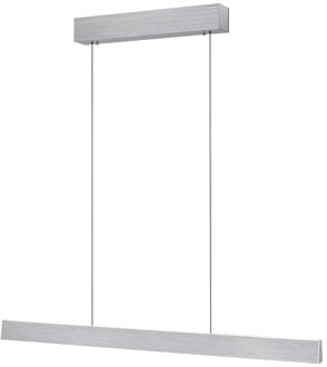 Paul Neuhaus Hanglamp e-Lift L 120 cm mat chroom Zilverkleurig