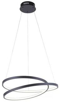 Paul Neuhaus Hanglamp Rowan Ø 55 cm zwart