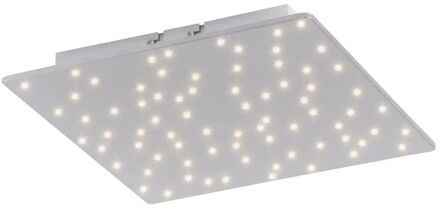 Paul Neuhaus Plafondlamp Sparkle B 30 cm mat chroom Zwart